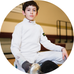 Mateo Abad - Olympian Fencing Club, fencing lessons for kids